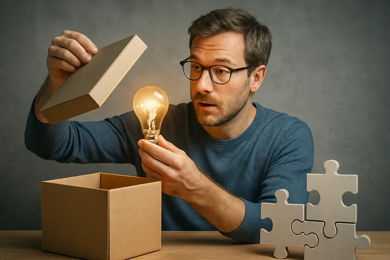 Buiten de doos naar resultaat: creatief denken combineren met kant-en-klare oplossingen