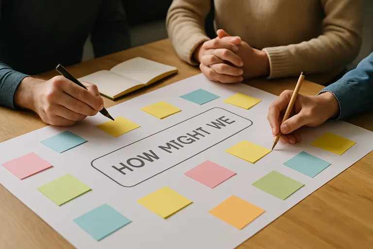 Formuleer een scherpe ontwerpvraag die je team focus geeft en het ontwerpproces versnelt