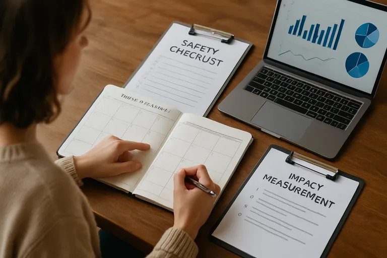 Planning, veiligheid en impact meten