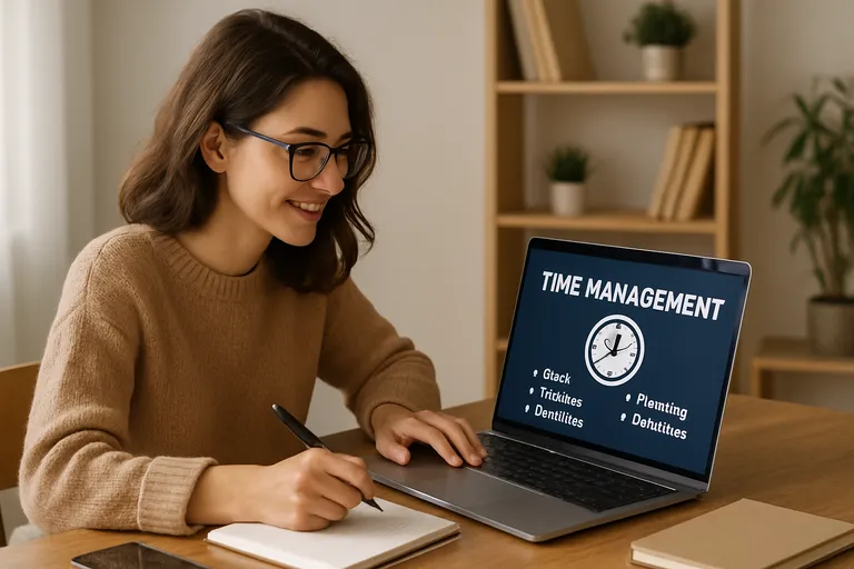 Cursus time management online: wat houdt het in en voor wie?