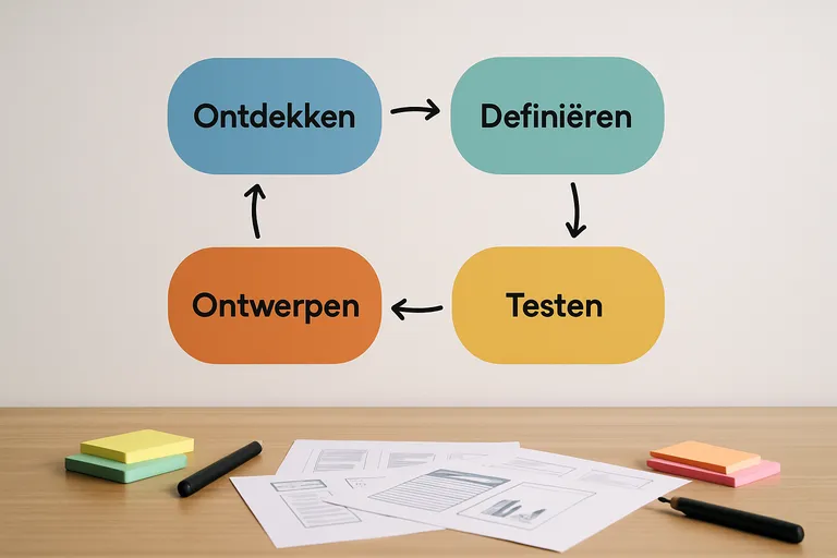 De fases van het designproces