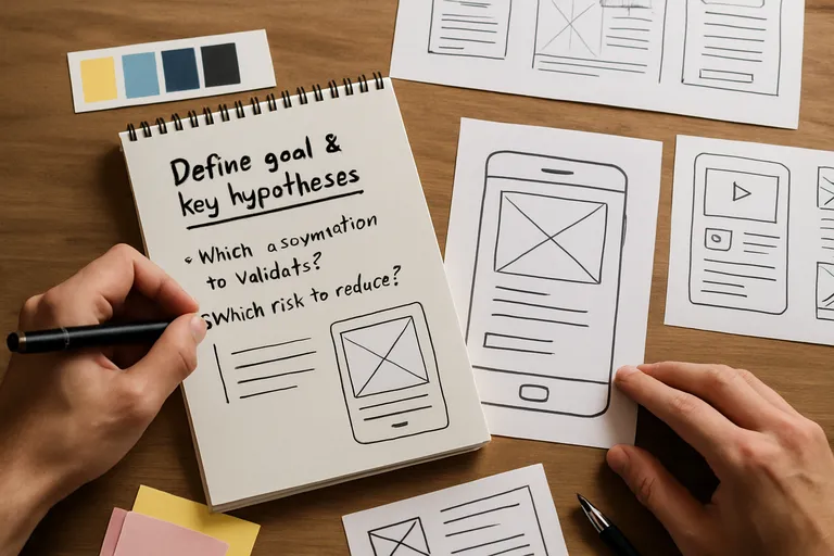 Stappenplan: van idee naar getest prototype