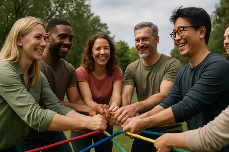 Van ijsbrekers tot impact: versterk teamspirit met een teambuildingsdag die echt verbindt