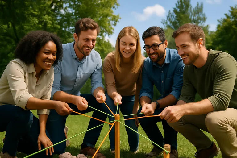 Van kantoor tot buitenlucht: creatieve teambuilding en teamactiviteiten die je team echt verbinden