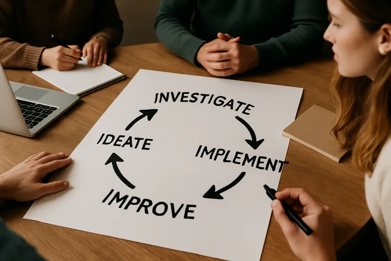 Wat is de DBE-cyclus (design based education)